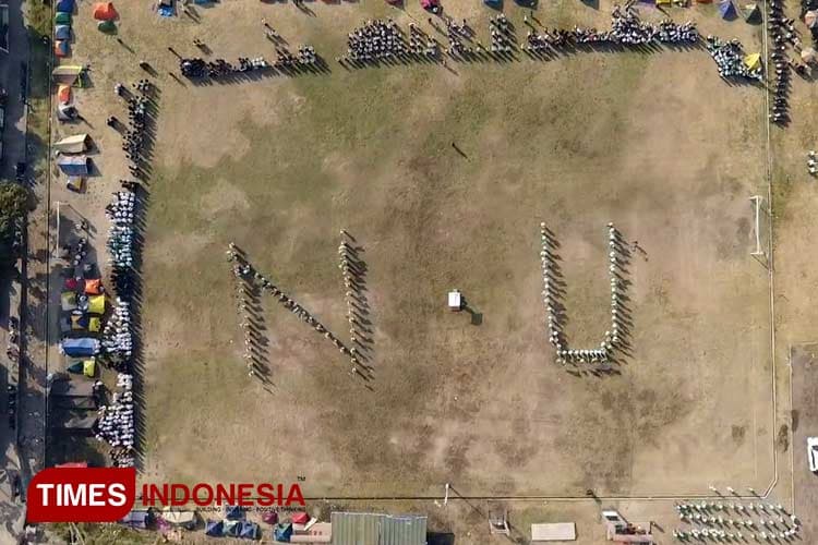 Meriah, Apel Hari Santri 2023 yang Digelar PCNU Lombok Timur